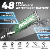 48V 12AH Battery for PX1 PX5 ebike